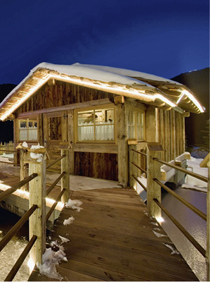 <p>
</p>

<p>
Bei Outdoor-Saunen auch an die Nutzung im Winter denken.
</p> - © Klafs GmbH&Co.KG

