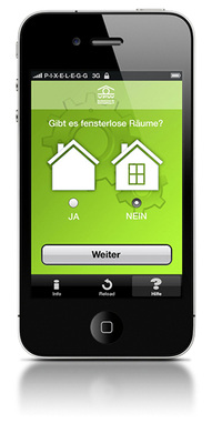 <p>
</p>

<p>
Die Prüfung der Notwendigkeit lüftungstechnischer Maßnahmen gibt es auch schon als App für den mobilen Einsatz.
</p> - © Bundesverband für Wohnungslüftung e.V.


