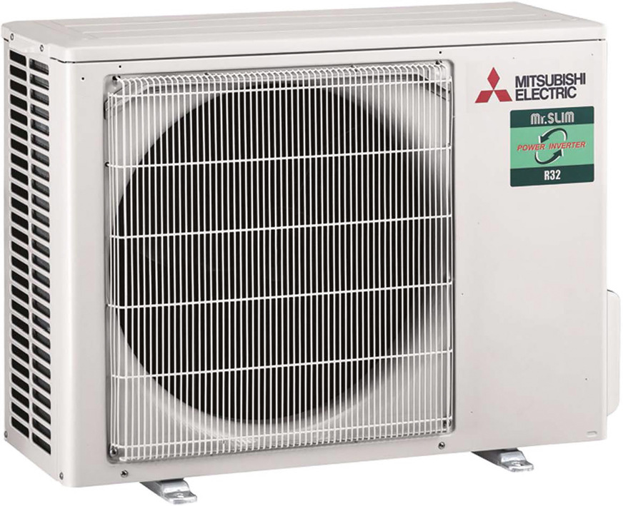 Als Alternative zu R410A bietet Mitsubishi Electric im Multisplit-Segment seine Mr.-Slim-Klimageräte auch mit dem Kältemittel R32 an. Bei VRF-Projekten mit vielen kleinen Räumen würde der Einsatz von R32 jedoch einen nicht wirtschaftlichen Aufwand erfordern, um Sicherheitsbelange zu erfüllen.