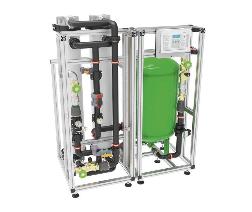 Die Filtrationsanlagen ultra-liQ von ­Grünbeck entfernen alle ungelösten Schmutzstoffe im Wasser und reduzieren so die ­mikrobiologische Belastung durch Bakterien, Viren und Parasiten.