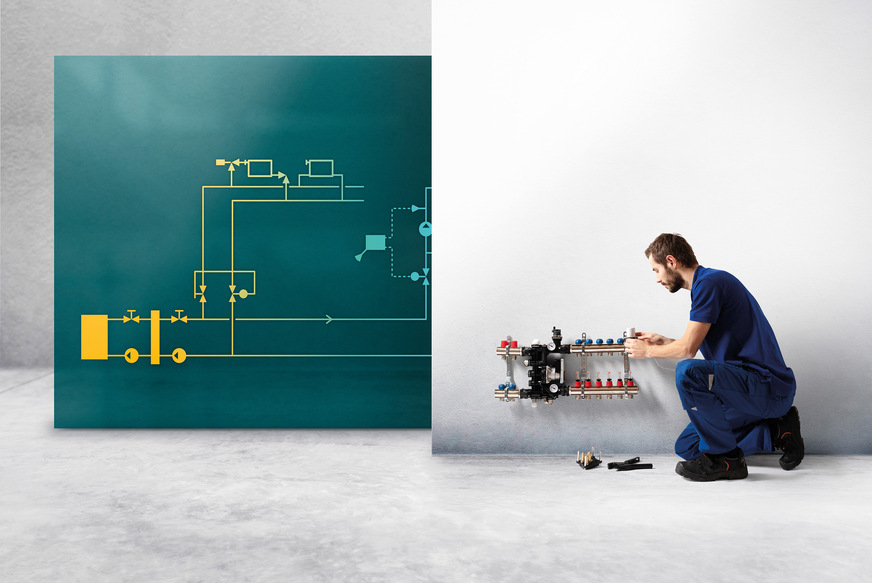 Die zunehmende Komplexität von Heiz- und Kühlsystemen wird künftig nur noch aus der Systemperspektive zu meistern sein. Systemintegration ist deshalb ein zentrales Thema der Neuausrichtung von Purmo.