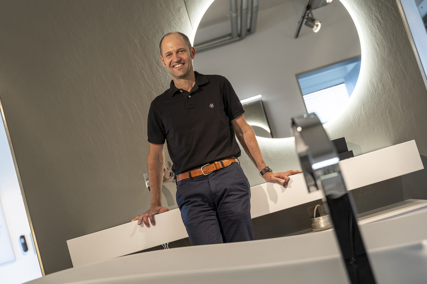 Gunther Stolz, geschäftsführender Gesellschafter Repabad GmbH