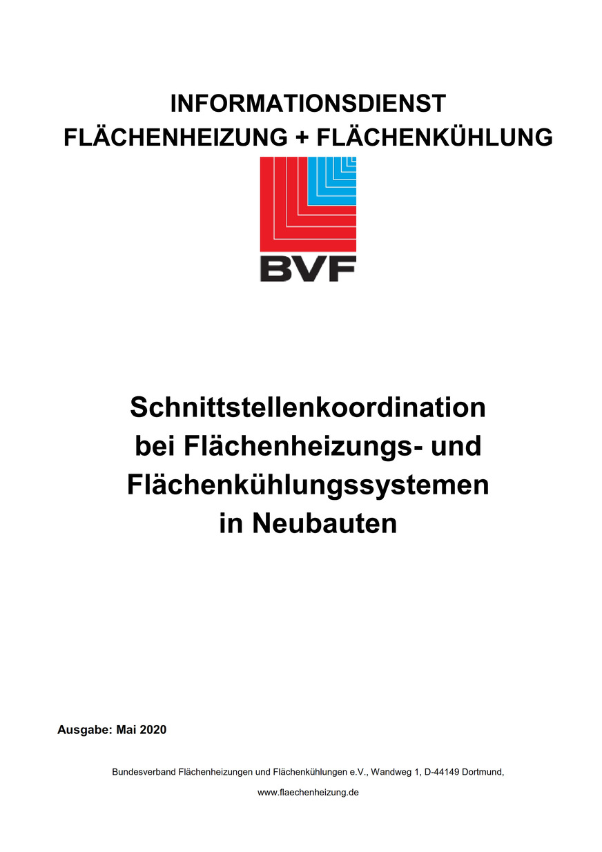 Cover des aktualisierten BVF-Regelwerks 