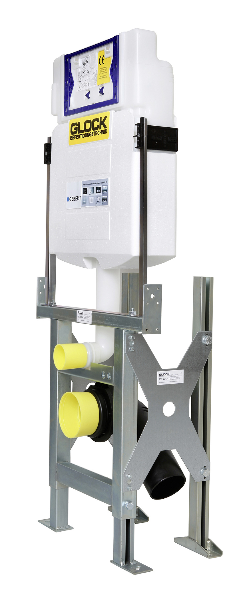 Bild 2: Freistehendes WC-Element von Glock.