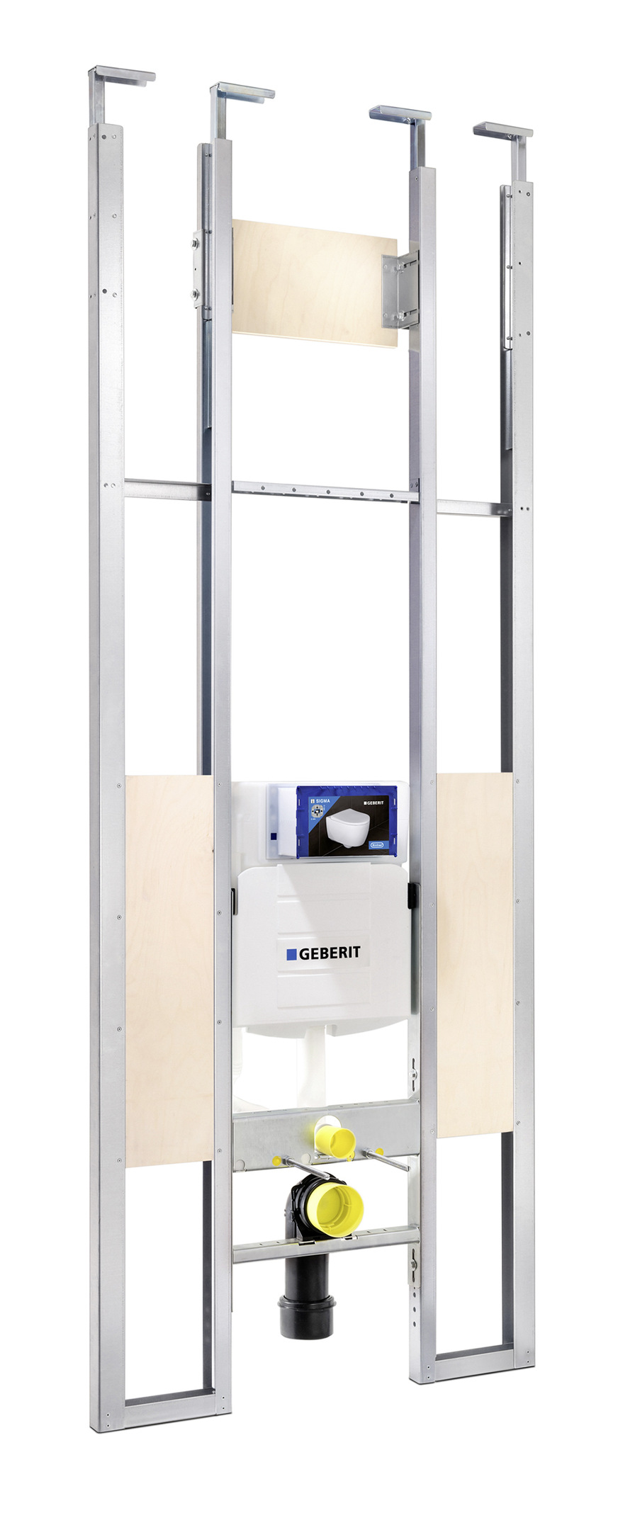 Das Geberit-Sortiment umfasst Ausschubmodule für das Wand-WC, für Waschtische sowie Module für die Badewanne und Dusche.