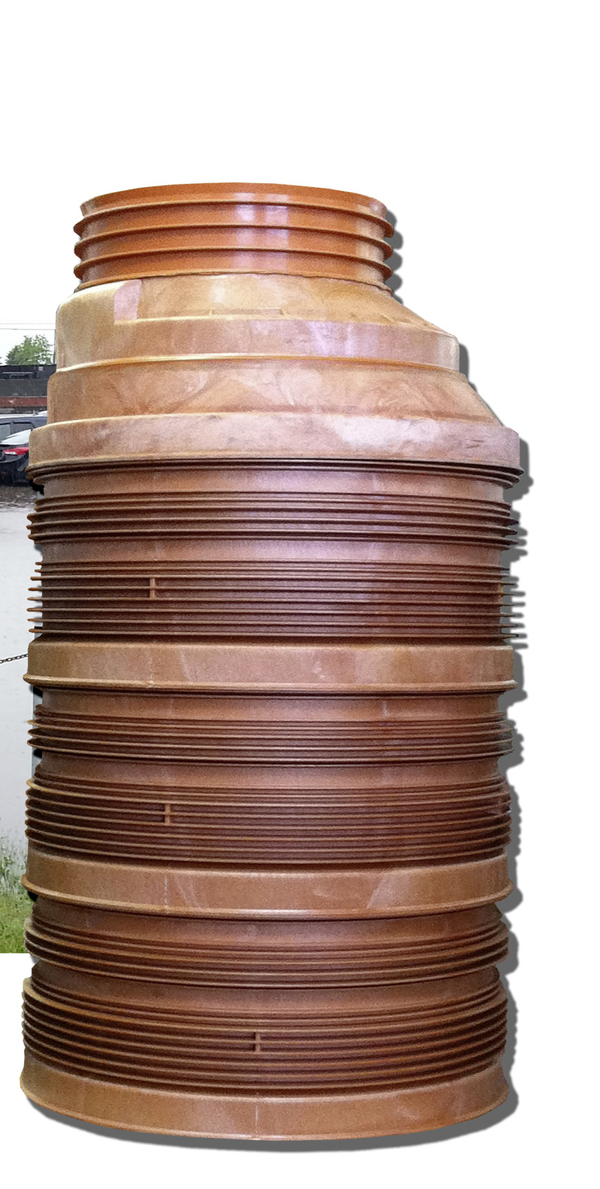 Schmutzwasserschacht SKS-D 1000 mit Zubehör für Einzel- oder Doppelpumpen­installation von Pentair Jung Pumpen.