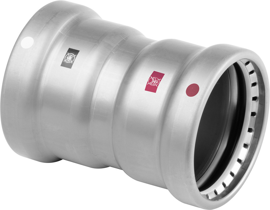 Die Megapress S XL-Übergangsstücke ergänzen das Megapress-S-Programm von Viega.