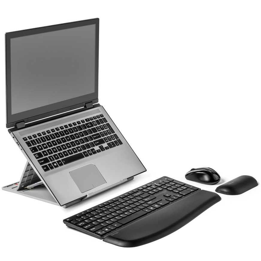 Werden Mobilgeräte langfristig genutzt, ist eine separate PC-Tastatur und eine höhenverstellbare Dockingstation oder ein separater Monitor ein Muss.