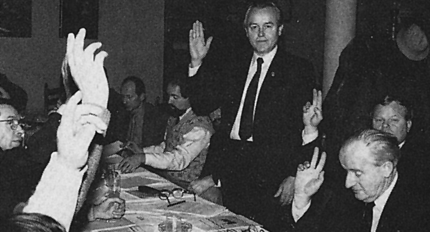 Die offiziel﻿le ­Gründung des Fachverban﻿des SHK Sachsen fand am 10.&nbsp;April 1990 in Leipzig statt – auf Antrag von Rolf Freiberger.