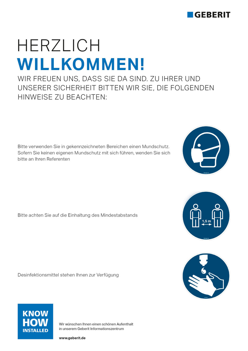 Die Weiterbildungen finden zur Sicherheit aller Besucher und Mitarbeiter unter besonderen Sicherheitsvorkehrungen statt. Abstände unter den Seminarteilnehmern, Mund-Nasen-Bedeckungen sowie mehr Möglichkeiten zur Handdesinfektion gehören zum neuen Hygienekonzept.
