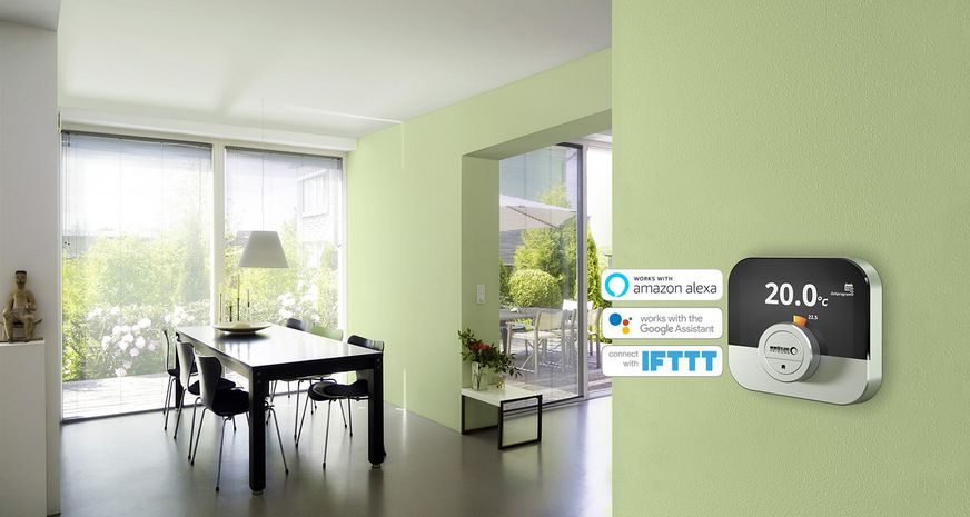 Alle Geräte der Serie „i“ lassen sich im Smarthome mit dem Raumgerät IDA verbinden und mit der kostenlosen IDA-App auch von unterwegs steuern. Auch die Bedienung über die „Alexa“-Sprachsteuerung ist möglich