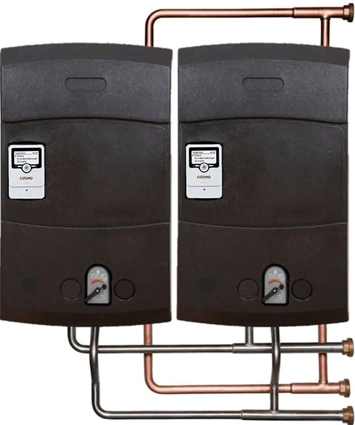 Mit seinem neuen Frischwassermodul CFWMEXL kann Cosmo durch Kaskadierung bis zu 200 Wohneinheiten abdecken.