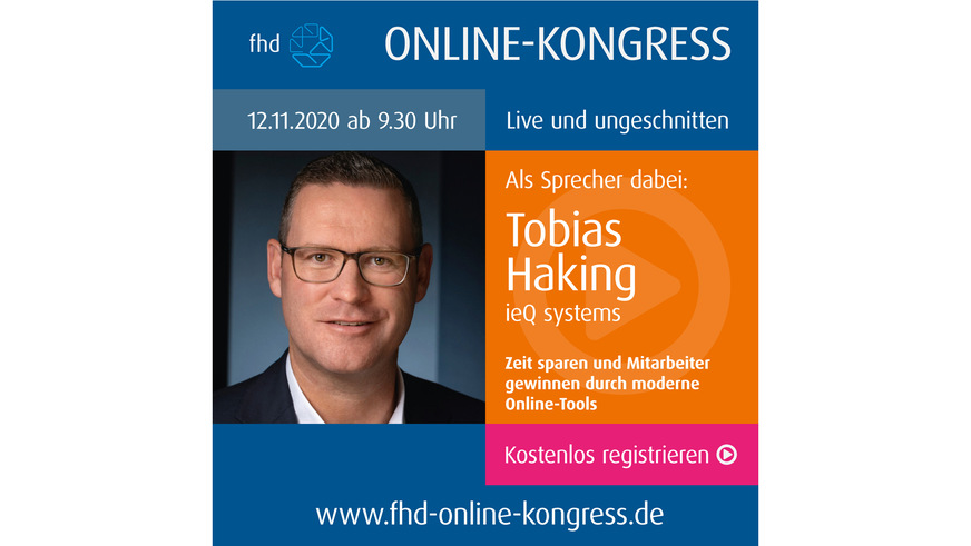 Live dabei beim fhd-Online-Kongress am 12. November 2020