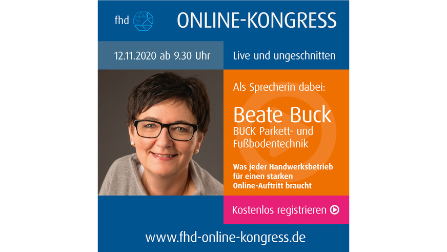 Live dabei beim fhd-Online-Kongress am 12. November 2020