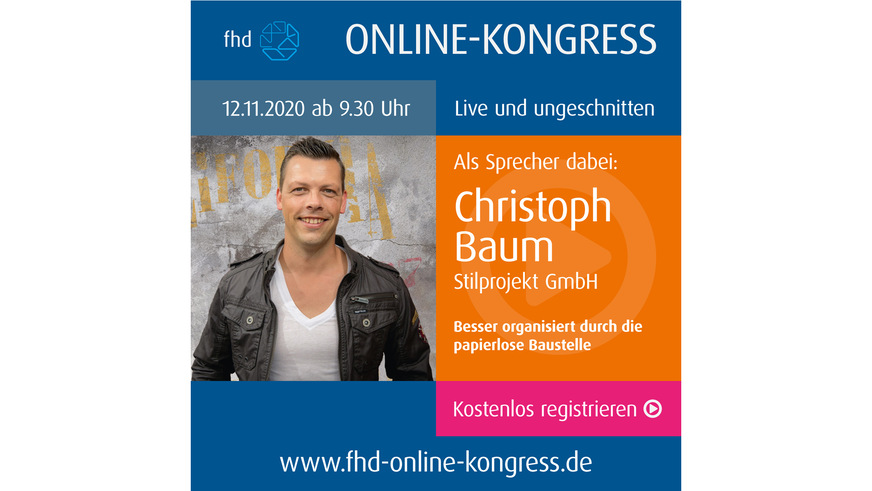 Live dabei beim fhd-Online-Kongress am 12. November 2020