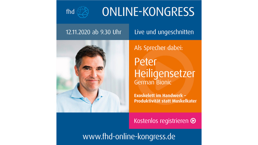 Live dabei beim fhd-Online-Kongress am 12. November 2020