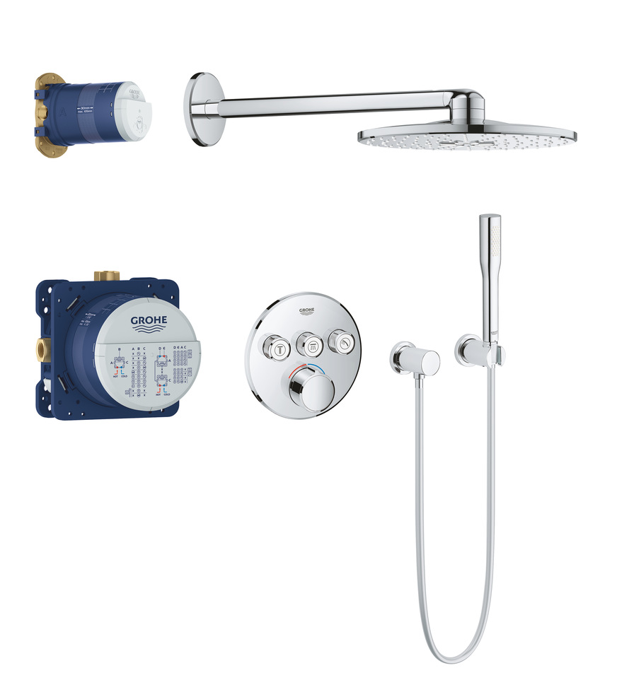 Grohe Smart Control Unterputz-Duschsystem.