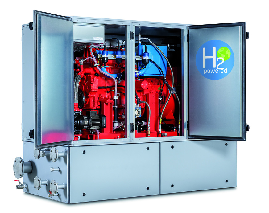 WOLF Power Systems hat bereits eine Anlage im Liefersortiment, welche mit 100 % Wasserstoff betrieben werden kann: Das BHKW WTK 50 H2GO mit 50 kW elektrischer Leistung.