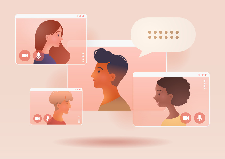 Dank Chatfunktion, Video-Gesprächen und digitalen Konferenzräumen kann bei der ISH digital 2021&nbsp;persönlich kommuniziert und interagiert werden.