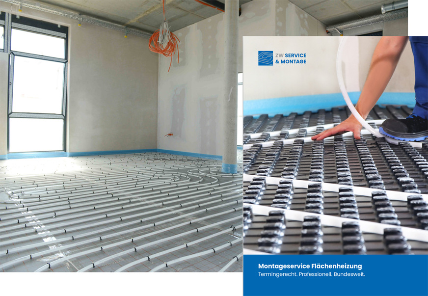 Die ZW Service & Montage übernimmt großflächige und damit zeitintensive Verlegeaufträge.&nbsp;