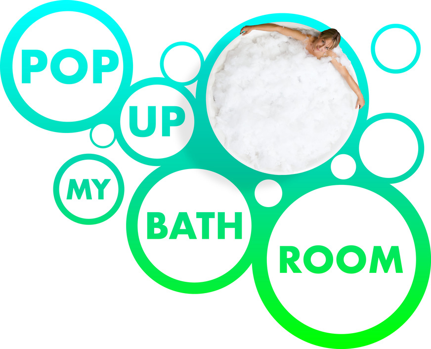Die coolste Badaustellung im Web: www.pop-up-my-bathroom.de