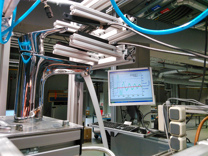 An der Hochschule Esslingen wurde ein Prüfstand in Anlehnung an DIN EN 15091 aufgebaut.&nbsp;