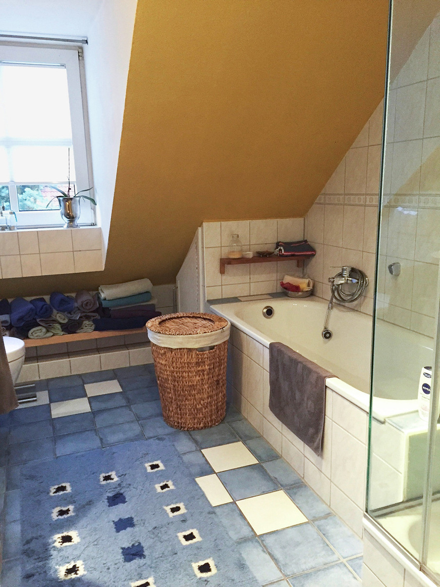 Früher: Die letzte Sanierung liegt 20 Jahre zurück.&nbsp;Die 90er-Jahre-Einrichtung musste zeitgemäßem Interieur weichen.