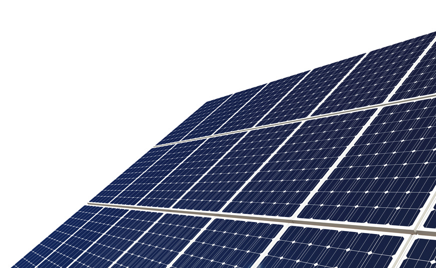 solar, panel, blue, isolated, 3d, white background