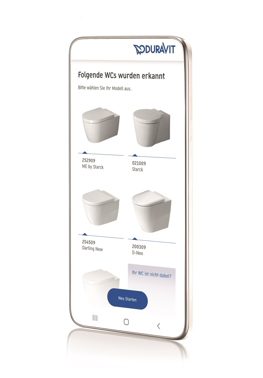 Intuitiv und schnell zum passenden WC-Sitz: Mit dem Duravit WC-Sitz-Finder lässt sich in kürzester Zeit der passende WC-Sitz ermitteln.&nbsp;