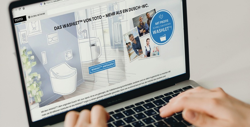 Über „my-washlet.de“ können Kunden einen Experten in ihrer Nähe finden..
