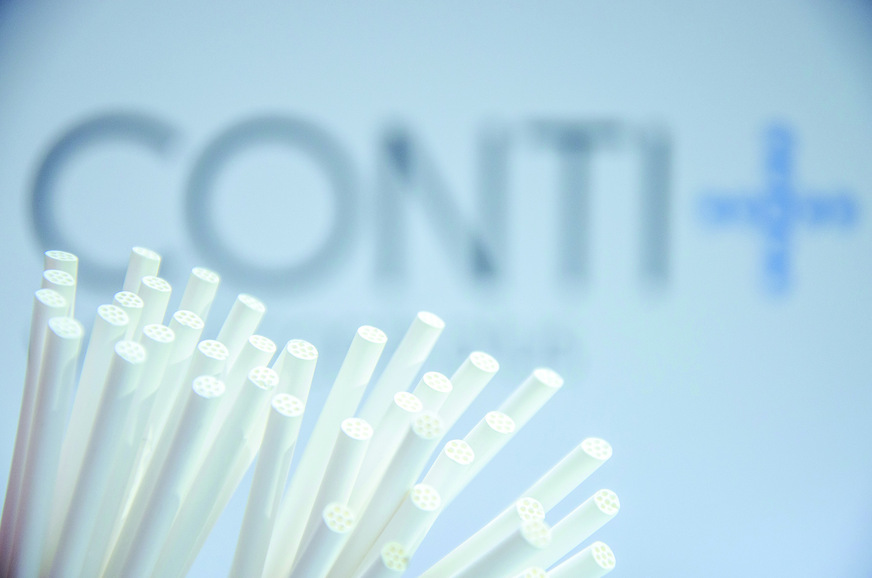 Die in den CONTI+ Filtern verwendete Hohlfaser-Membran hat ein besonders gutes Keimrückhaltevermögen und entfernt 99,99999 Prozent der Keime aus dem Wasser.