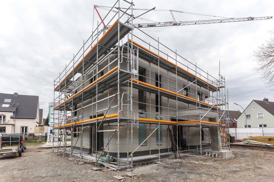 Das deutschlandweit erste, zugelassene Einfamilienhaus im 3D-Betondruck-Verfahren …&nbsp;