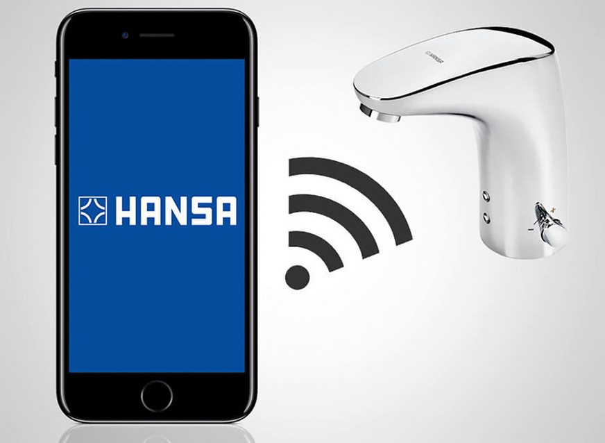 Die Smart-Armaturen von Hansa können über die kostenlose Connect App des Herstellers eingestellt und individualisiert werden.