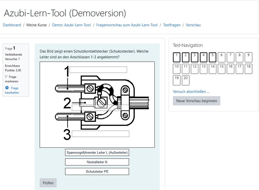 Beispielansicht 2. Lehrjahr | Lernfeld 5: Das Azubi-Lern-Tool behandelt die gesamte Breite und Tiefe des Ausbildungsstoffs Anlagenmechaniker*in SHK.&nbsp;