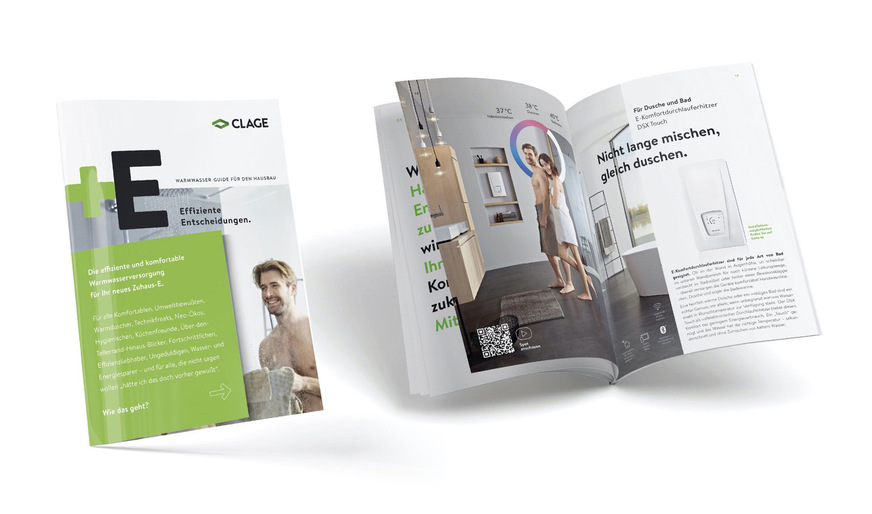 Der neue Warmwasser-Guide von Clage richtet sich an Architekten, Planer und private Bauherren und soll helfen, rechtzeitig die richtige Entscheidung hinsichtlich der Warmwasserversorgung beim Hausbau zu treffen. &nbsp;