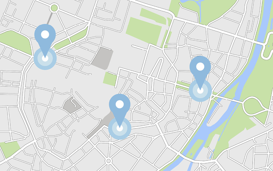 Es besteht die Möglichkeit, weitere Standorte des SHK-Handwerksunternehmens über die Navigationsleiste einzugeben.