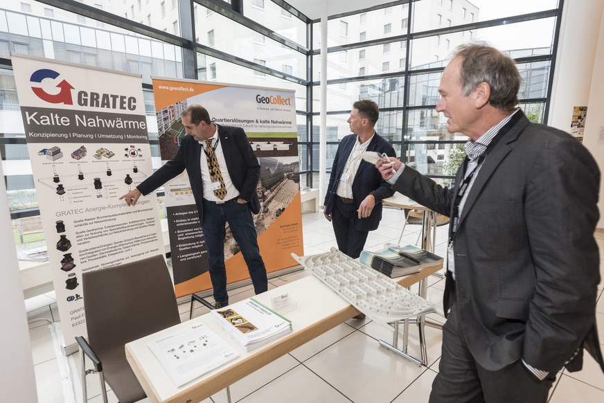 Gratec Stand beim 19. Forum Wärmepumpe.