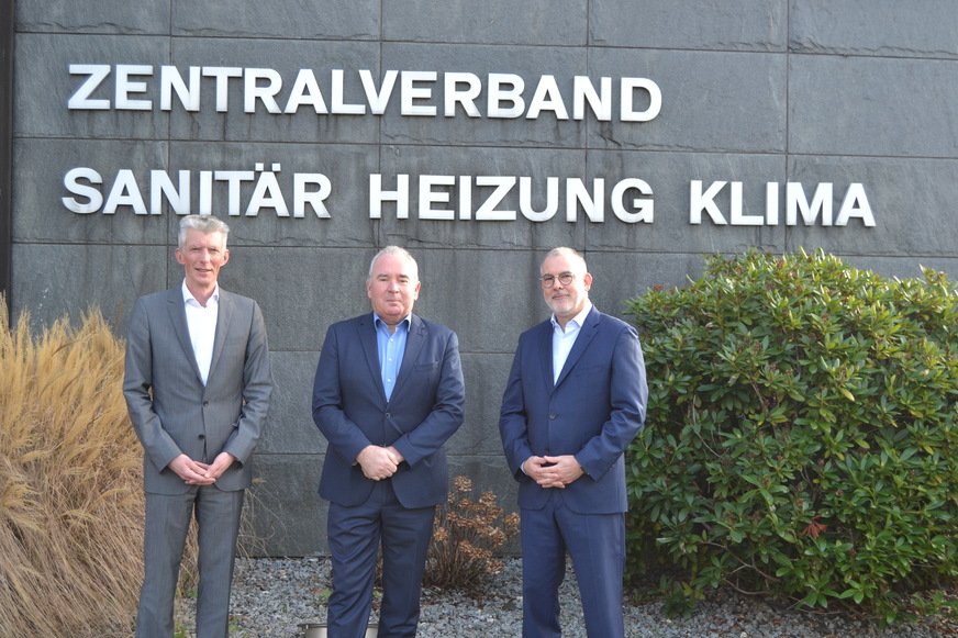 Christoph Braunes, Andreas Müller und Volker Meyer (v.l.n.r.).