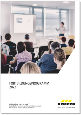 Das gedruckte Kemper-Fortbildungsprogramm 2022 jetzt per E-Mail anfordern