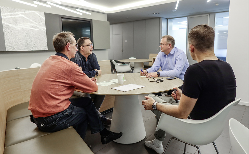 In den mehrtägigen Modulen stehen viele praktische Übungen zur „Führung im Handwerkeralltag“ auf dem Programm.