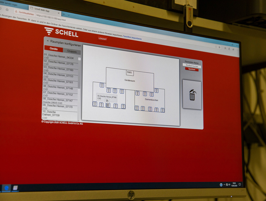 Die Steuerung und Dokumentation des TrinkwV-konformen Wasseraustauschs können im SWS, wie es in VDI/DVGW 6023 beschrieben ist, über ein Raumbuch erfolgen.