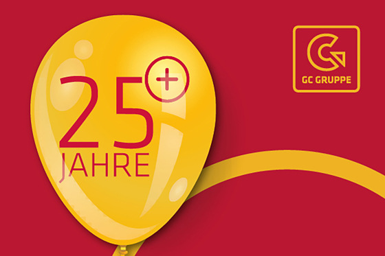 Der Online-Shop und Serviceportal GC Online Plus der GC-Gruppe feiert sein 25. Jubiläum.