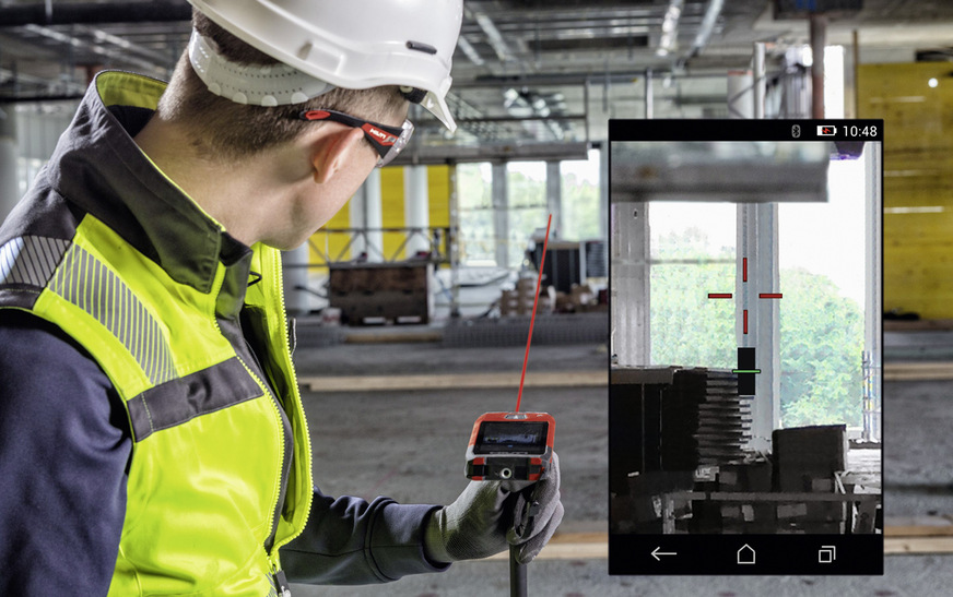 Bei größeren Entfernungen ermöglichen einige Geräte beispielsweise das präzise Anvisieren des Zielpunktes.