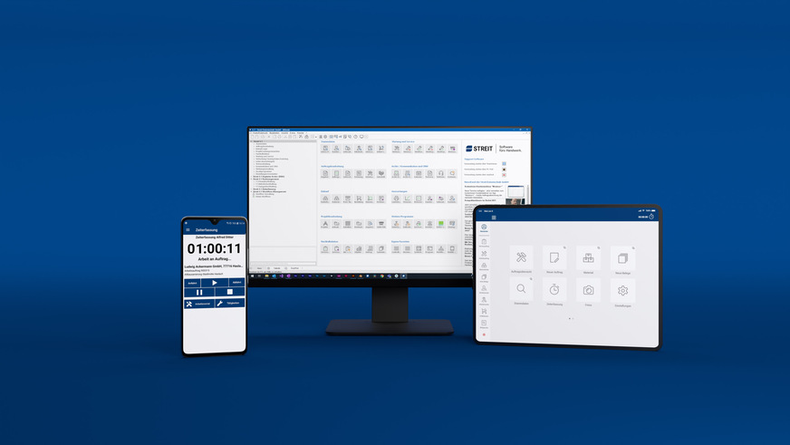 Mit Streit V.1® und der neuen App-Plattform sind Handwerker mobil aufgestellt und für die Zukunft gewappnet.