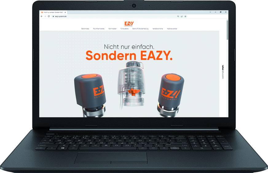 Die neue Website von Eazy Systems.