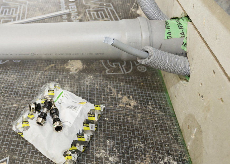 Gut geschützt: Solange die Verbinder nicht verarbeitet werden, sollten sie zum Schutz vor Verschmutzungen in der Beutelverpackung bleiben.