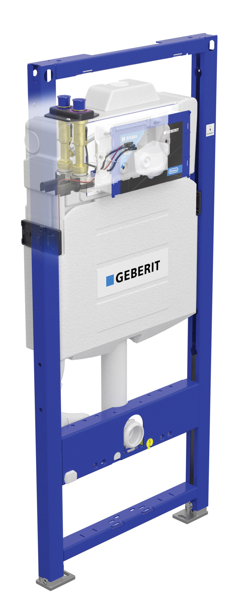 Zur Vermeidung von ­Stagnation eignet sich die Kombination von ­Unterputzspülkasten und Hygienespülung. Dafür wird ein Strom­anschluss am Installa­tionsmodul ­benötigt.