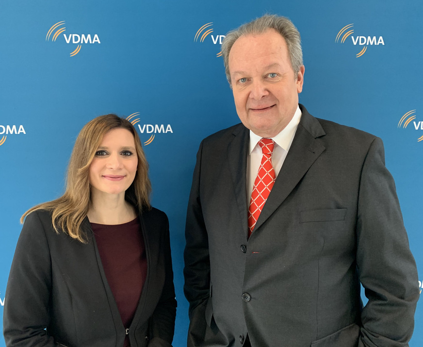 Dr. Laura Dorfer und Wolfgang Burchard.
