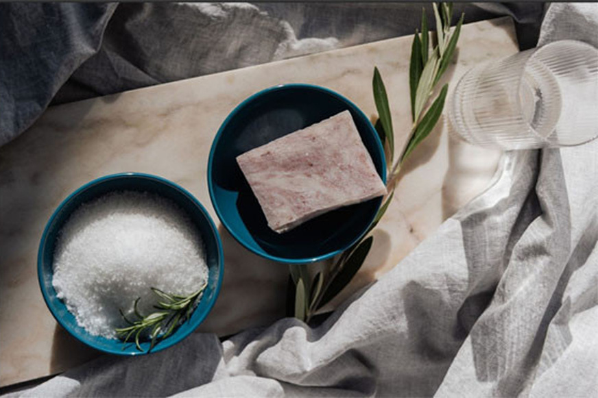 Miniaturschale Miena aus kreislauffähiger Stahl-Emaille.