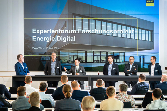 Expertenforum Energie Digital in der Viega World am 16.05.2023.
